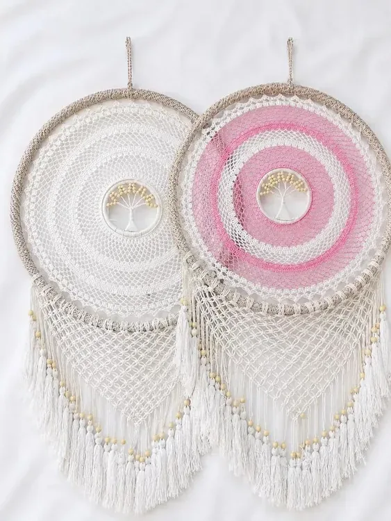 Tree of life macramé wall hanging