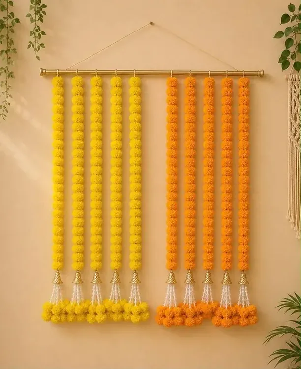 Marigold Diwali toran